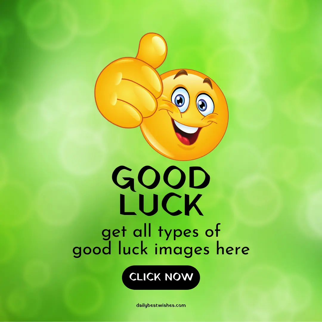 good luck