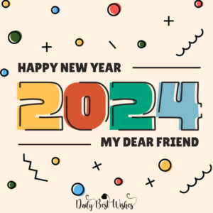 new year wishes for dear friend